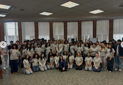 It was great to team up with @kguerrero_fhs and our AP Ambassadors at FHS to encourage students to #Take the Leap to AP. You belong in every space and you are #ready4rigor #collegeready