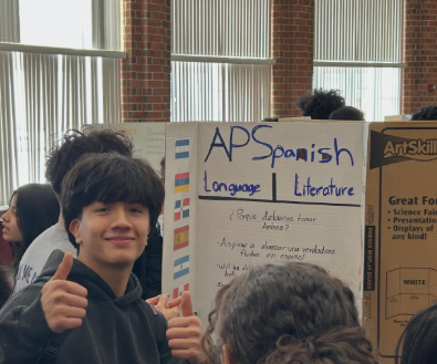 It was great to team up with @kguerrero_fhs and our AP Ambassadors at FHS to encourage students to #Take the Leap to AP. You belong in every space and you are #ready4rigor #collegeready
