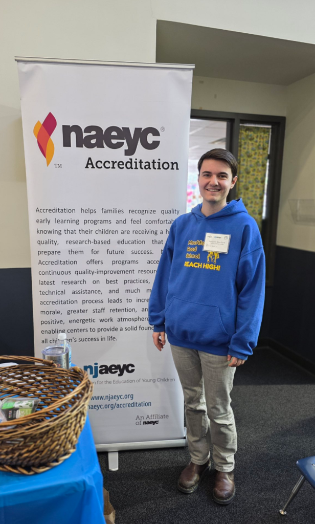 🎼PreK Specialist Mr Blanchard 🎼 ❄️Braving the freezing temps to get to the @njaeyc Winter Conference 🎶Because early childhood music teachers don’t hibernate…they keep learning, growing, & singing for students.