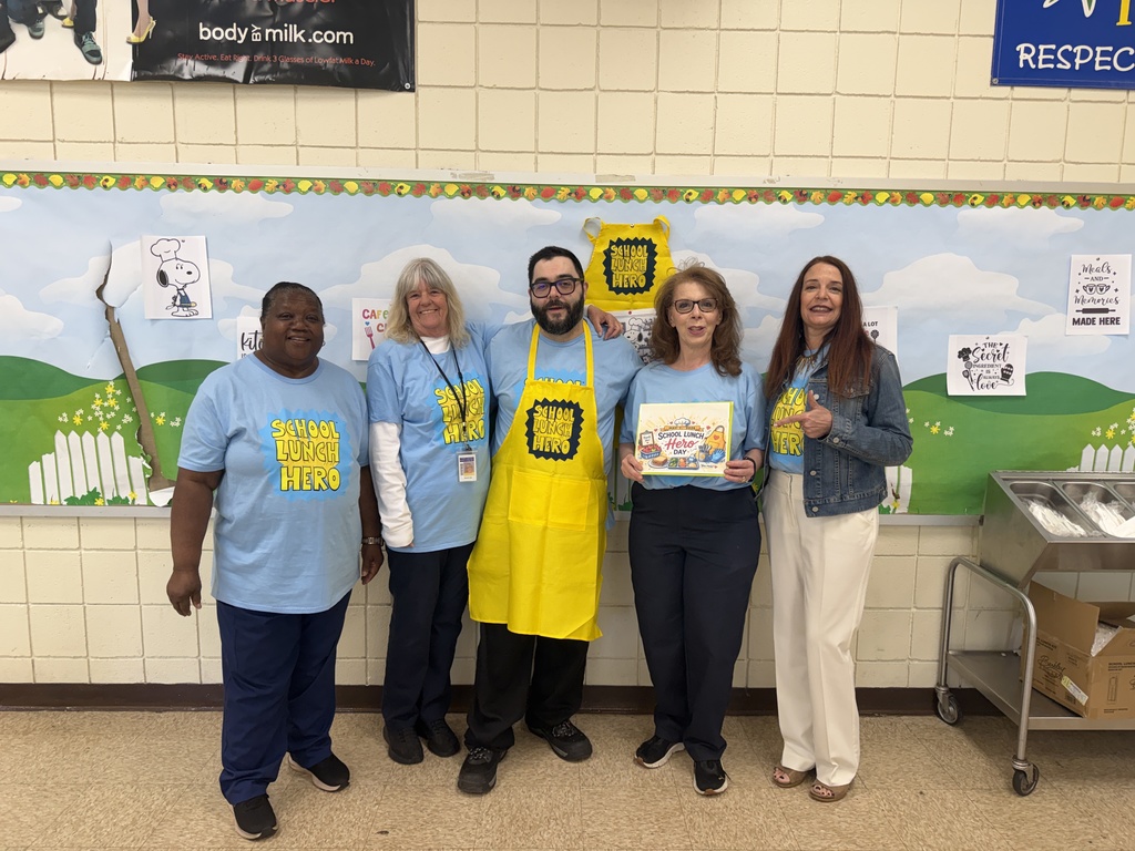 Franklin Township Public Schools celebrate National School Lunch Hero Day! Thank you to our food services staff who work hard to provide delicious and nutritious meals to our students every school day!