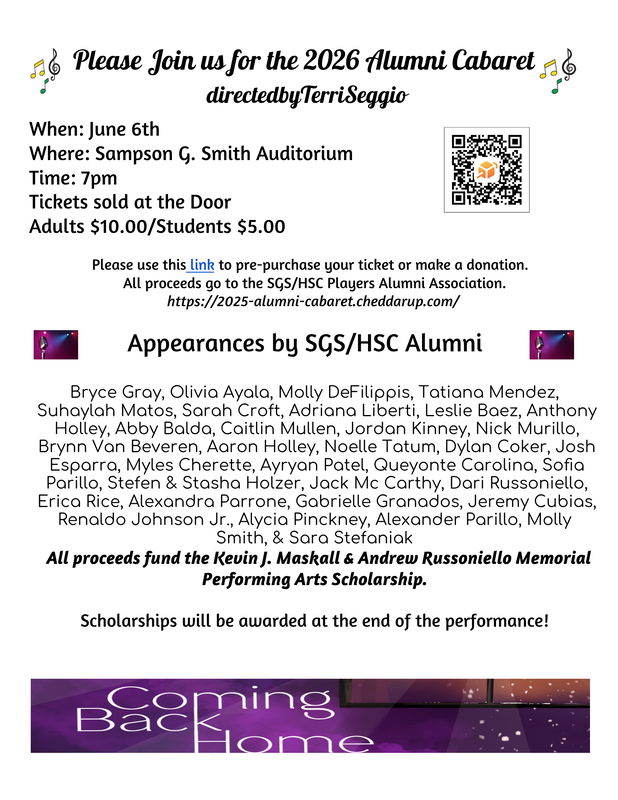 alumni cabaret flyer