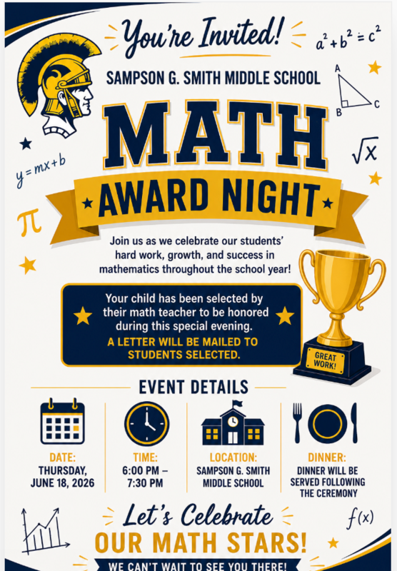 SGS Math Awards Night 2026