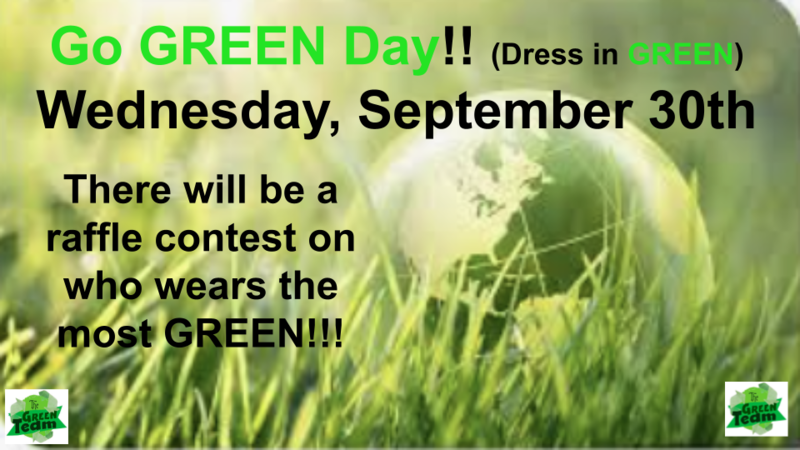 Go GREEN Day!