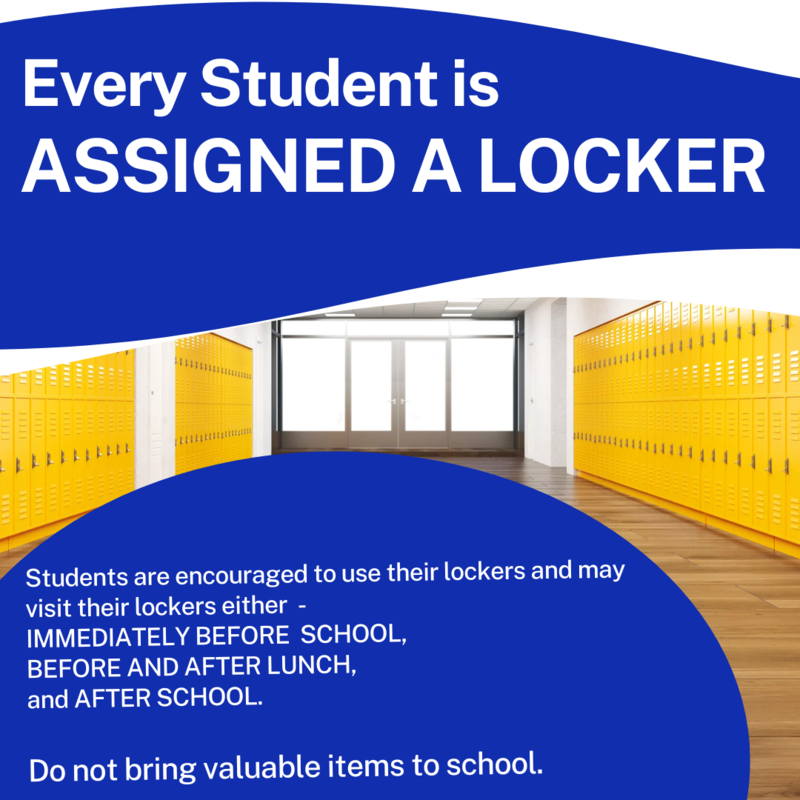 Students: Use Your Locker