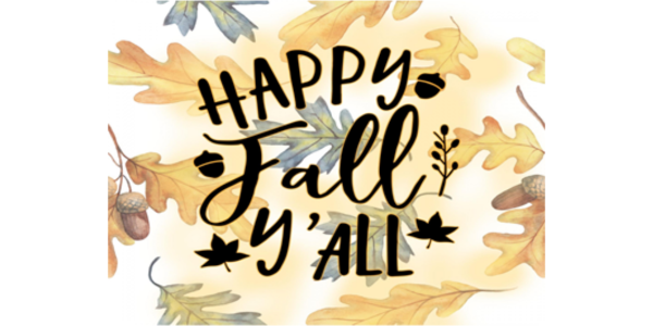 Happy Fall Clip Art