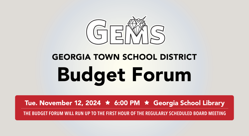 TONIGHT: Georgia Budget Forum - 6 pm at GEMS! | Franklin West