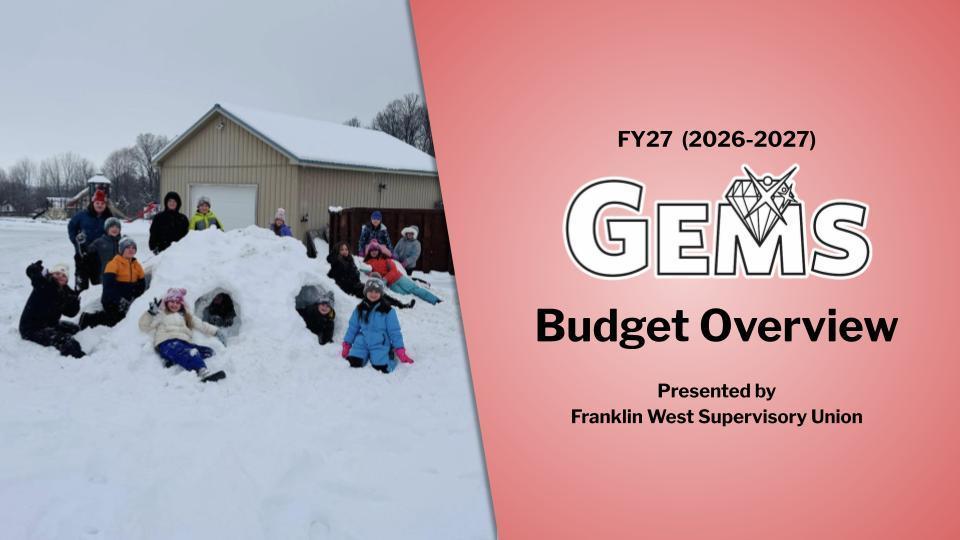 GEMS Budget Overview