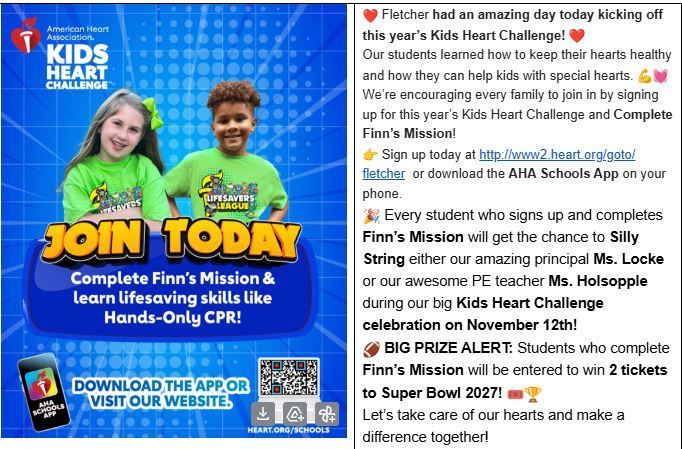 Kids Heart Challenge!