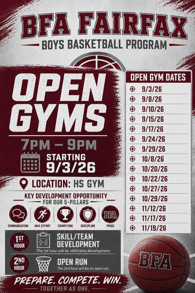 Open Gym Schedule