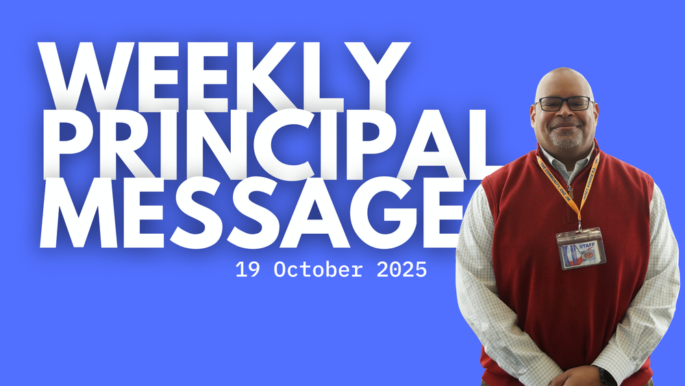 Weekly Principal Message