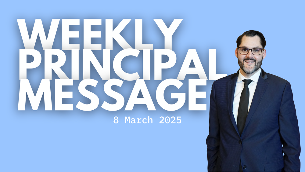 Weekly Principal Message