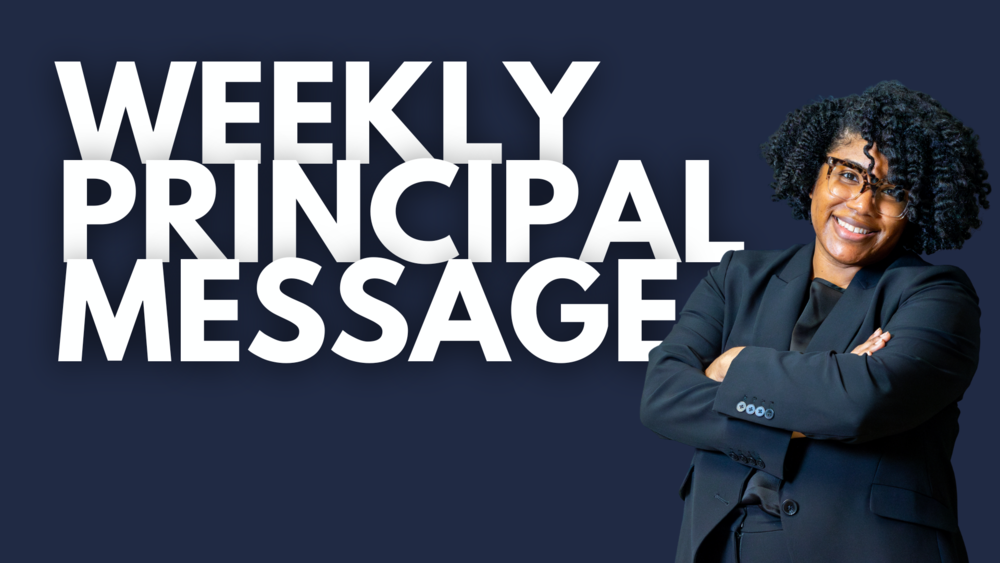 Weekly Principal Message