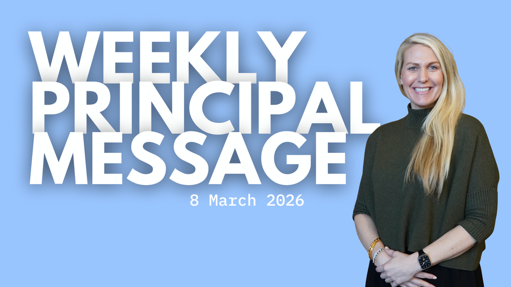Weekly Principal Message