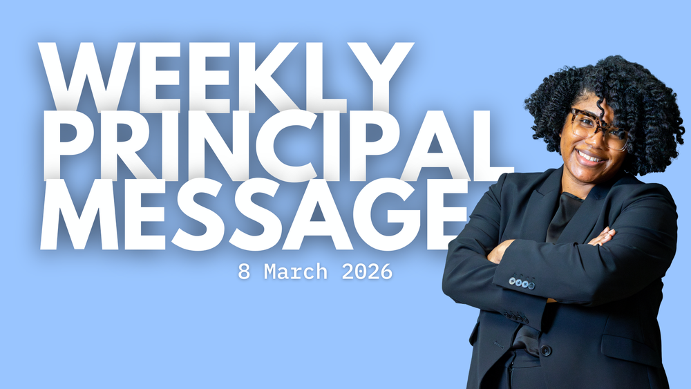 Weekly Principal Message