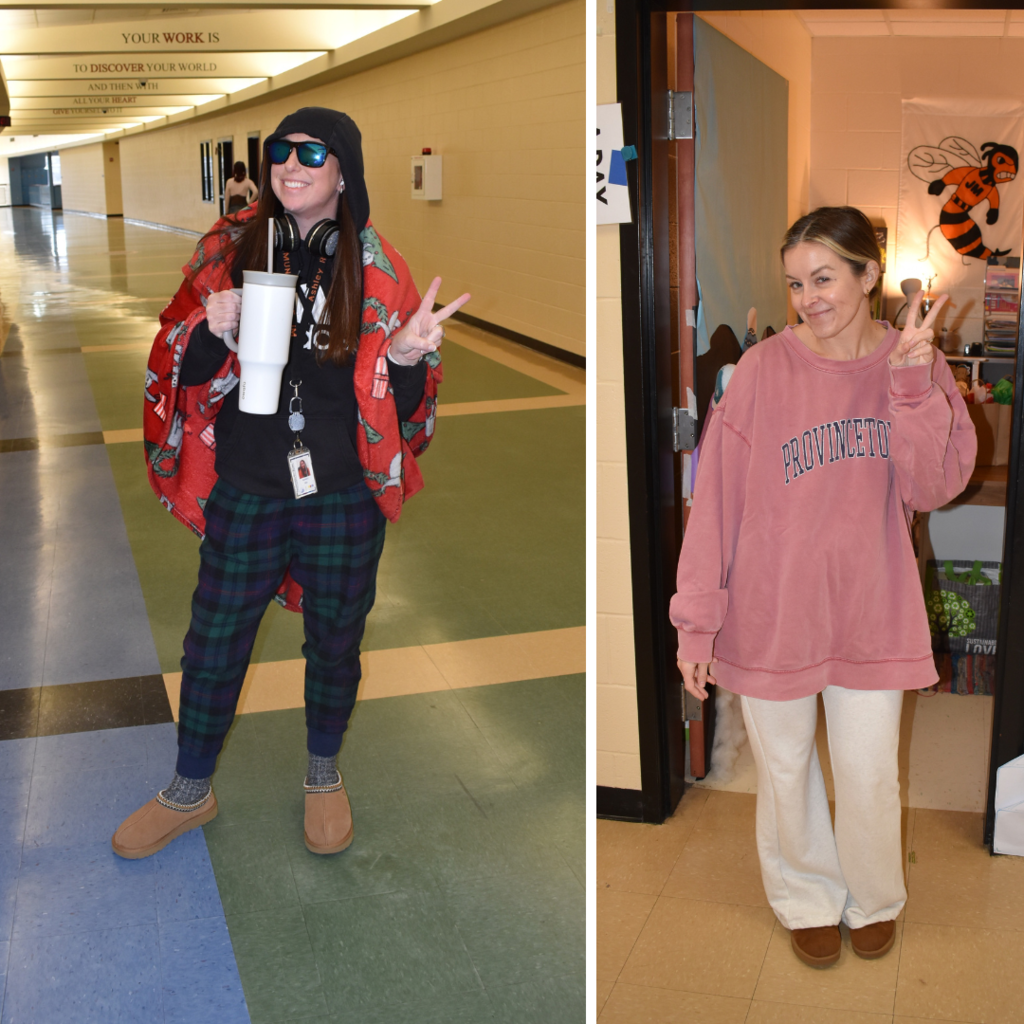 Dress Like a Student Day? Challenge accepted! 🧢👟 Last Thursday, teachers and staff secretly showed up rocking the ultimate student look! 😎 From hoodies to sneakers, they blended right in. 🏫✨ So… who pulled it off best? 👀 Drop your votes below! #ThrowbackThursday #HighSchoolVibes #TeacherTakeover #SpiritWeekFun