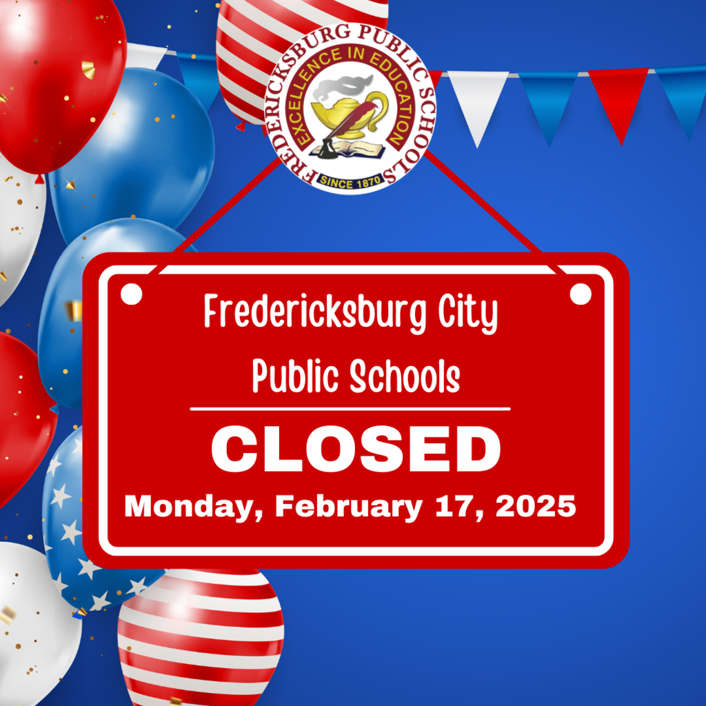 Reminder: Schools are closed on Monday, February 17, 2025.