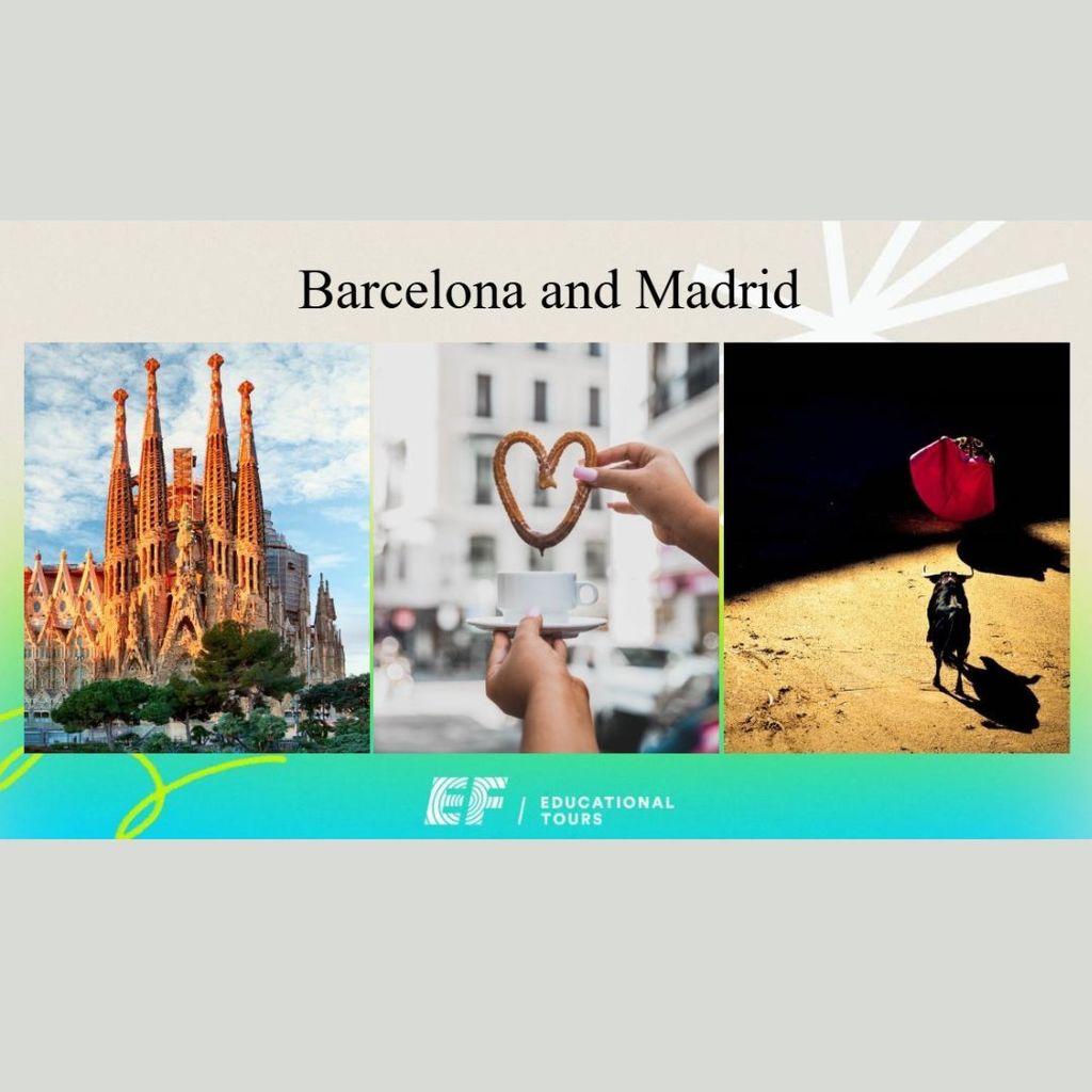 Can you picture yourself in Spain? The interest meeting for the June 2026 trip to Spain has been moved to Thursday, March 20 in Room 126 at James Monroe High School. Please register here to attend: https://bit.ly/4jDfTJY