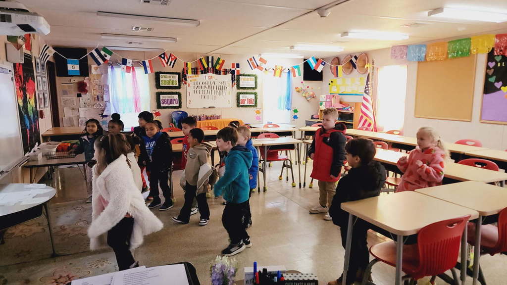 World Language classes utilizing creativity and movement while learning and celebrating the Day of the Dead and Black History Month. 