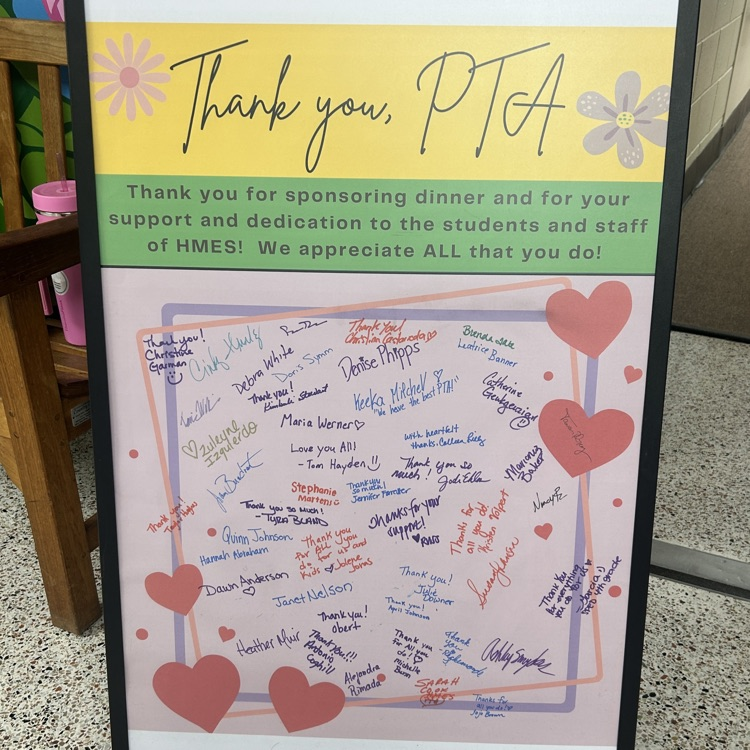 Thank you PTA