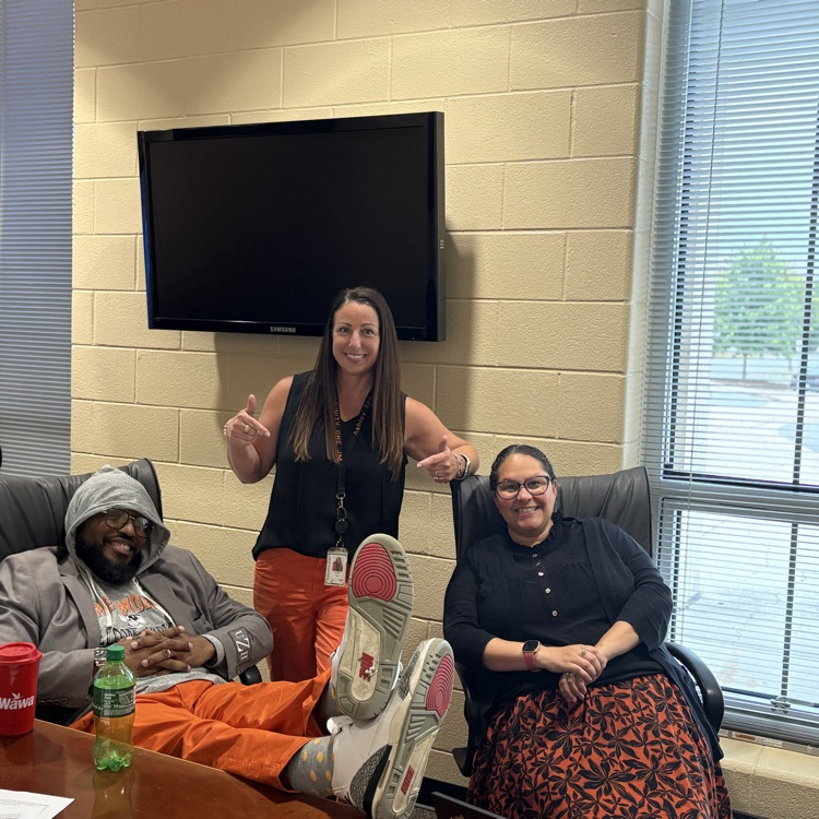 Orange pants thursday