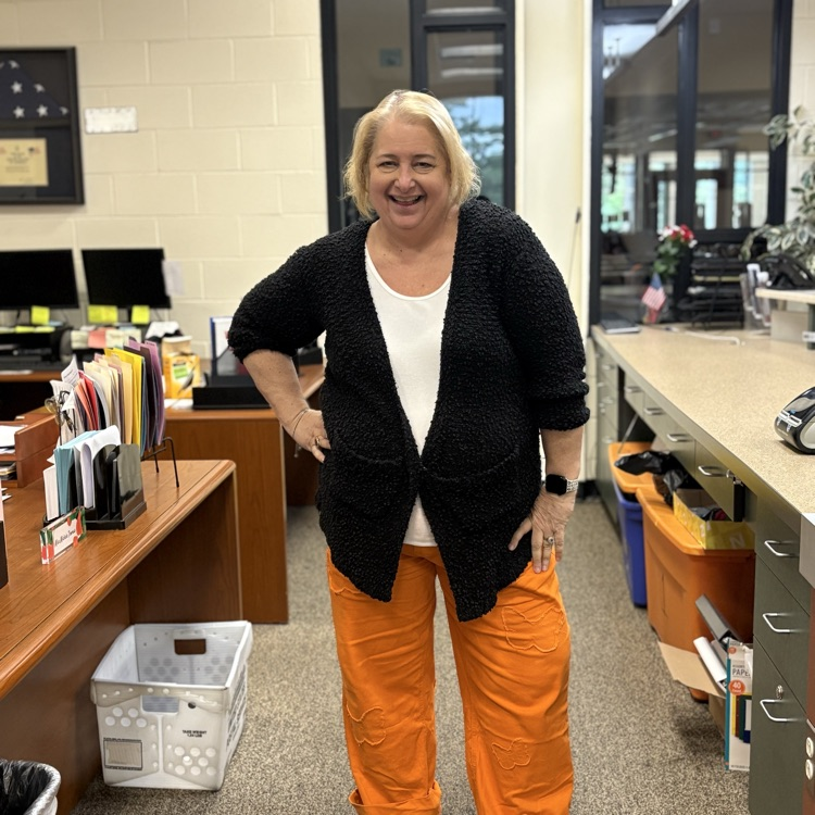 Orange pants thursday