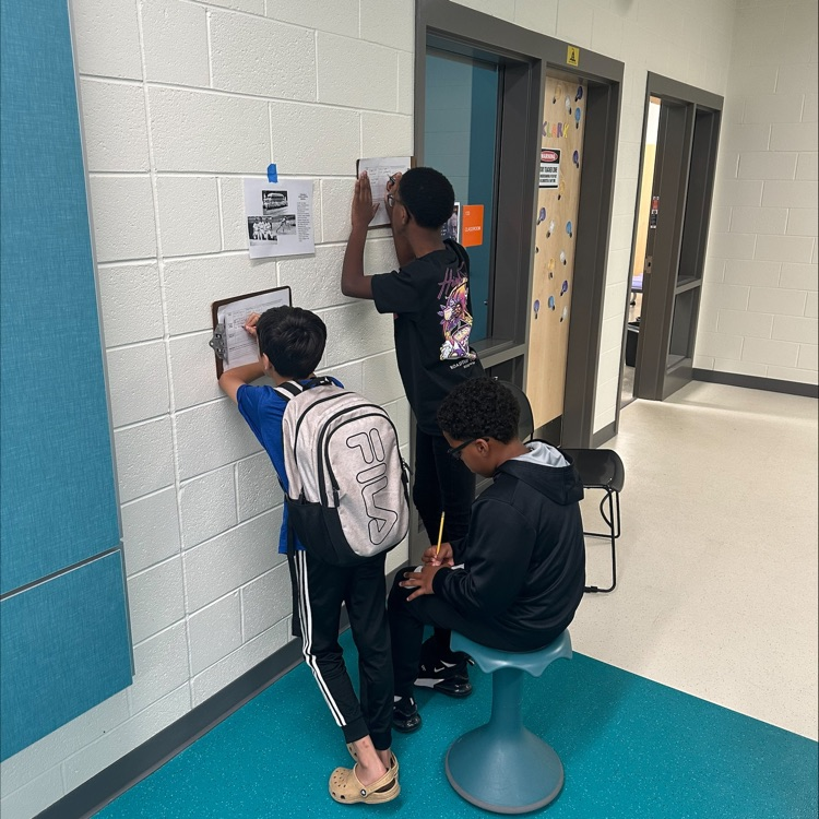 Students reading