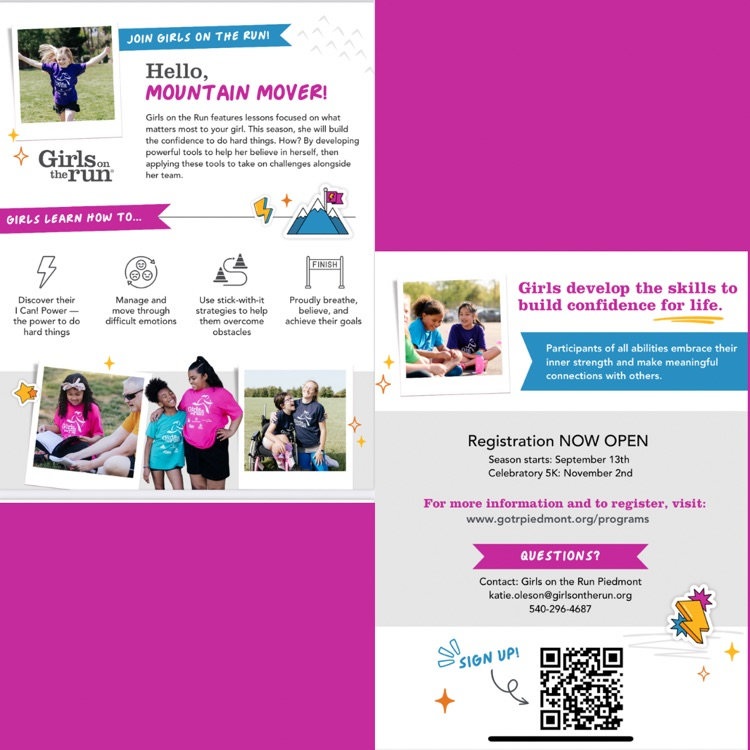 mountain Mover Girls on the run