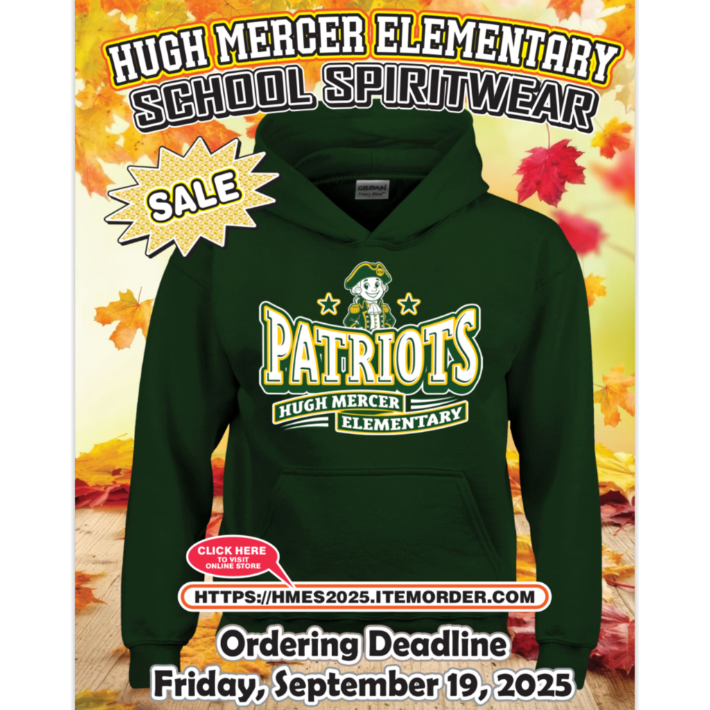 Spirit wear flyer