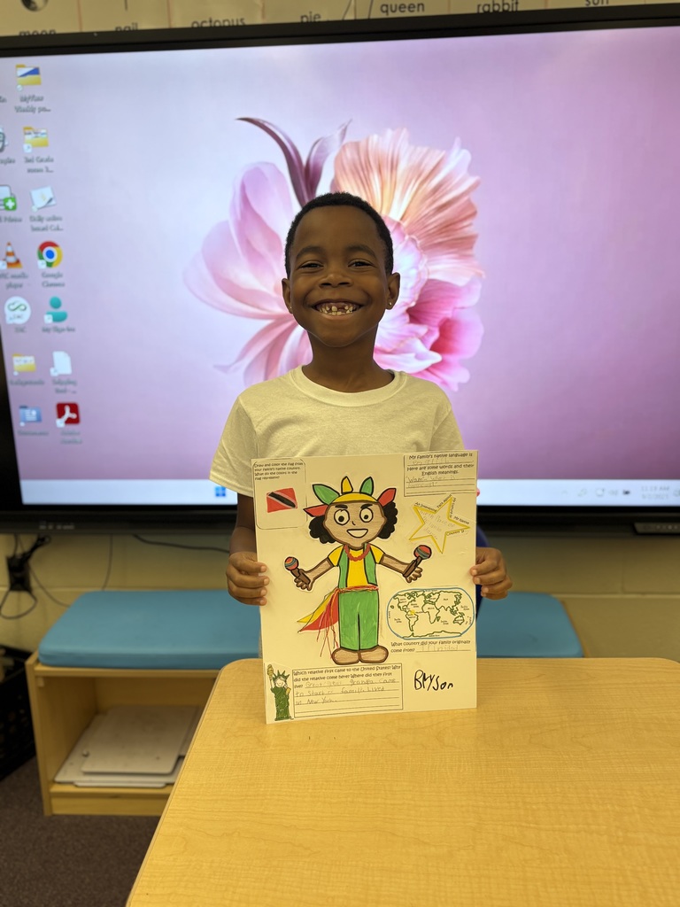 Student shares his poster