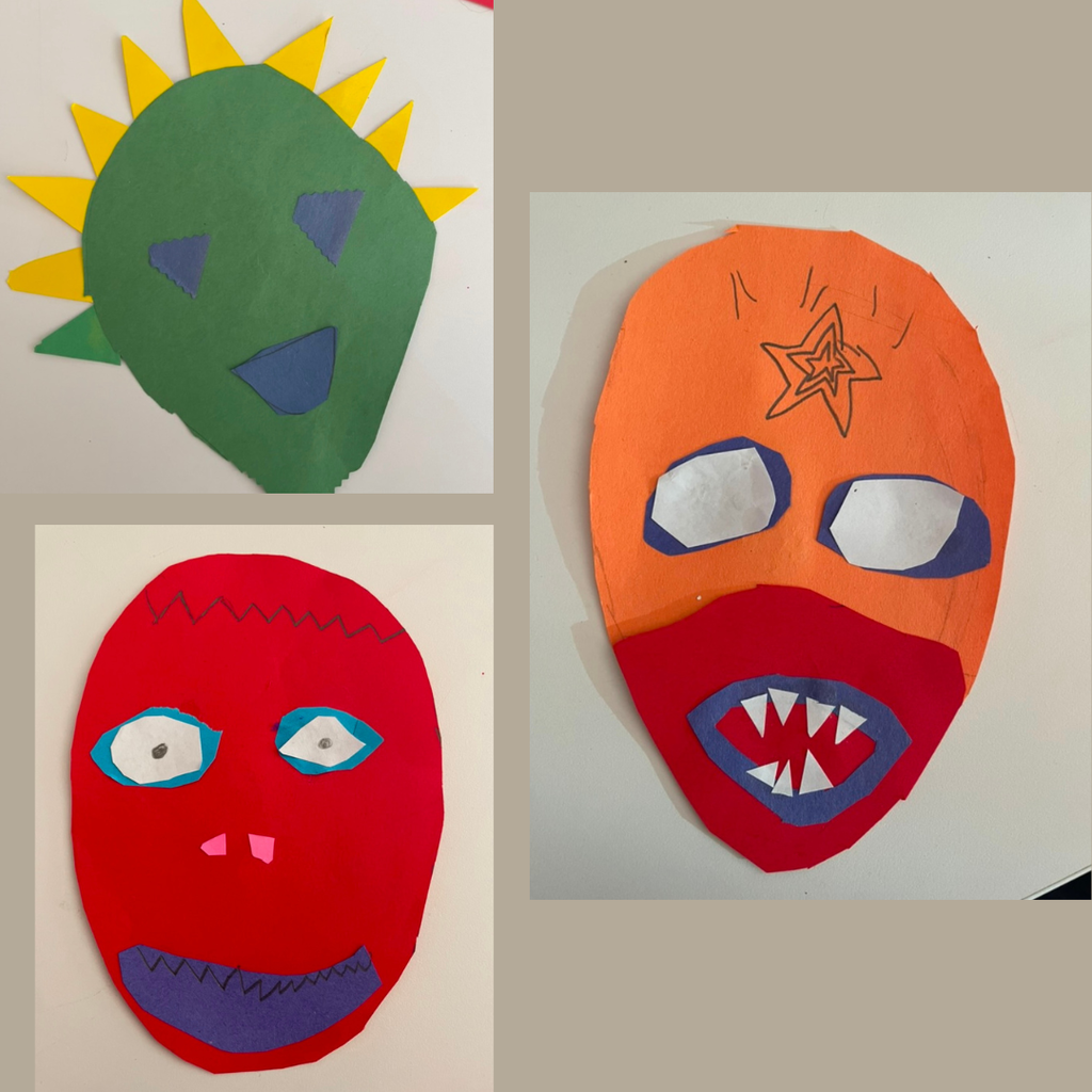 Student inspired Vijegantes Masks