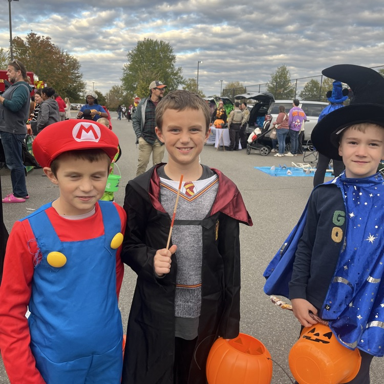 children in costumes