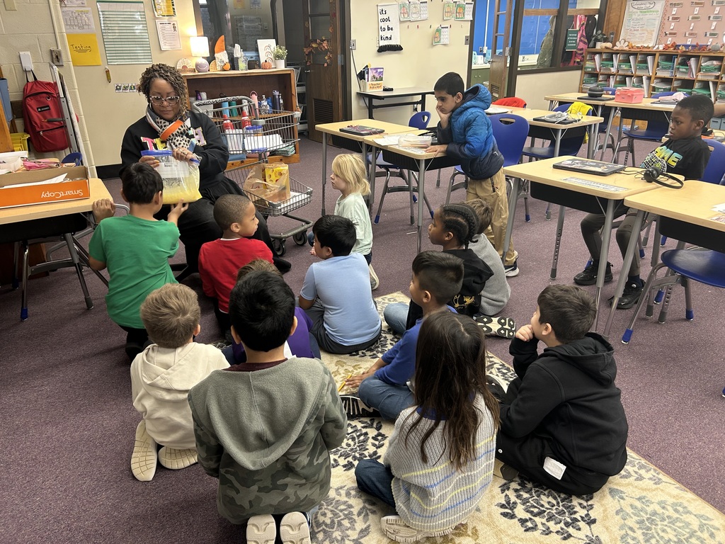 Children listening to direction