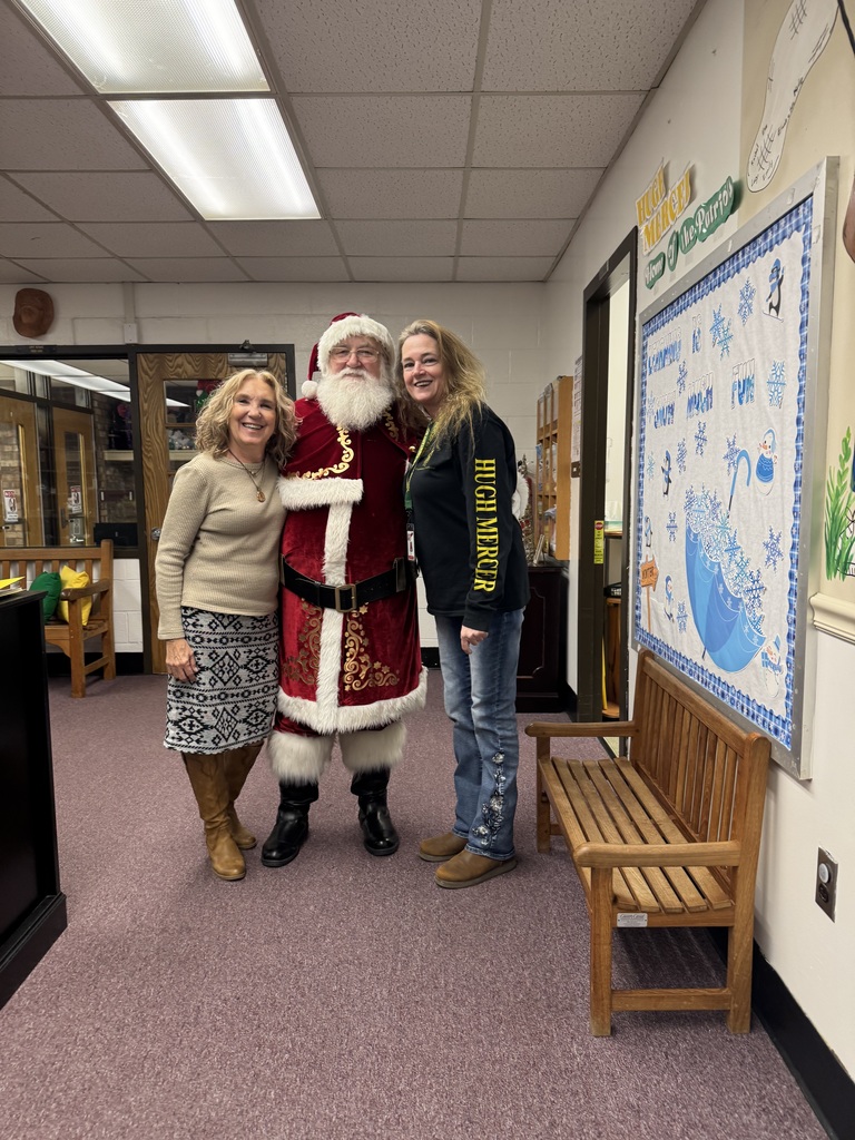 Santa, Doris, and Cindy