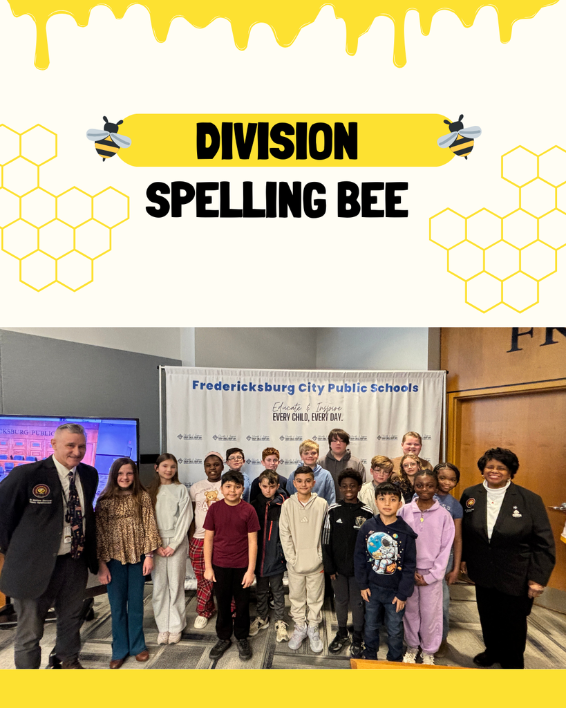 Spelling excellence on display! 📚✨ Congratulations to our Division Spelling Bee champions: 🥇 Liam Clark, First Place 🥈 Matthew Palko, Second Place  A special thank-you to all of our participants who made this year’s Division Spelling Bee such a success. Best of luck to Liam Clark as he represents FCPS at the Regional Spelling Bee later this month!