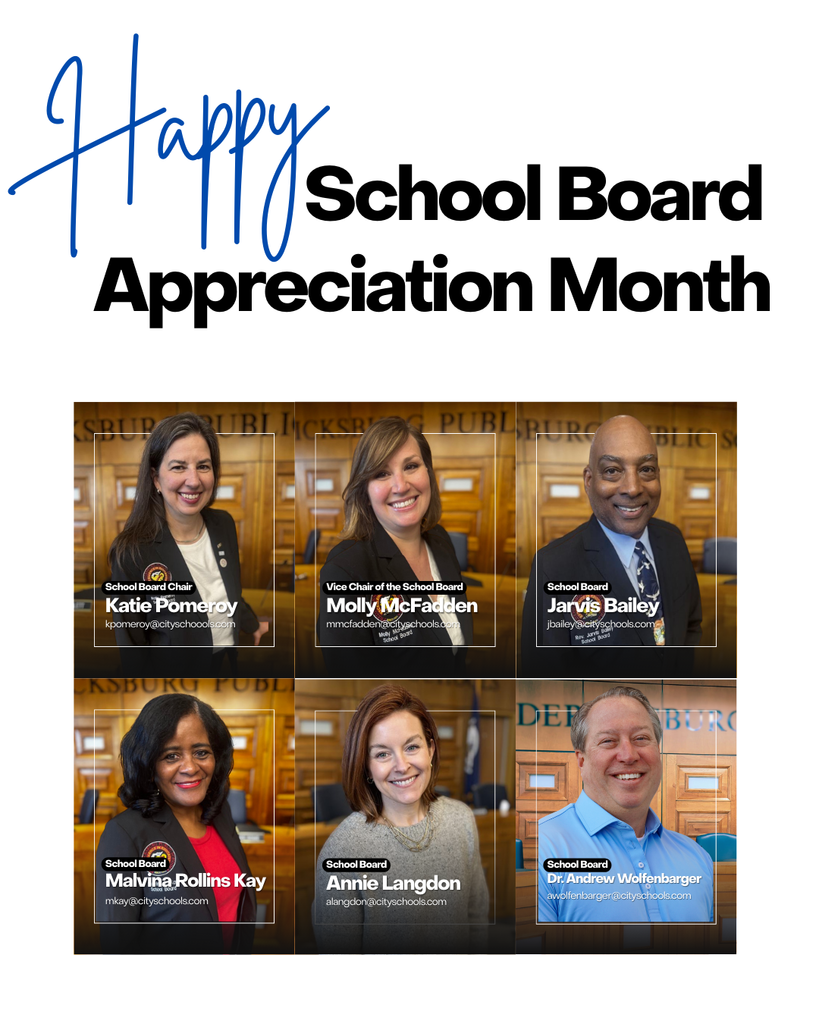 Happy School Board Appreciation Month! Thank you to our School Board for your leadership, service, and continued dedication to FCPS students and families.