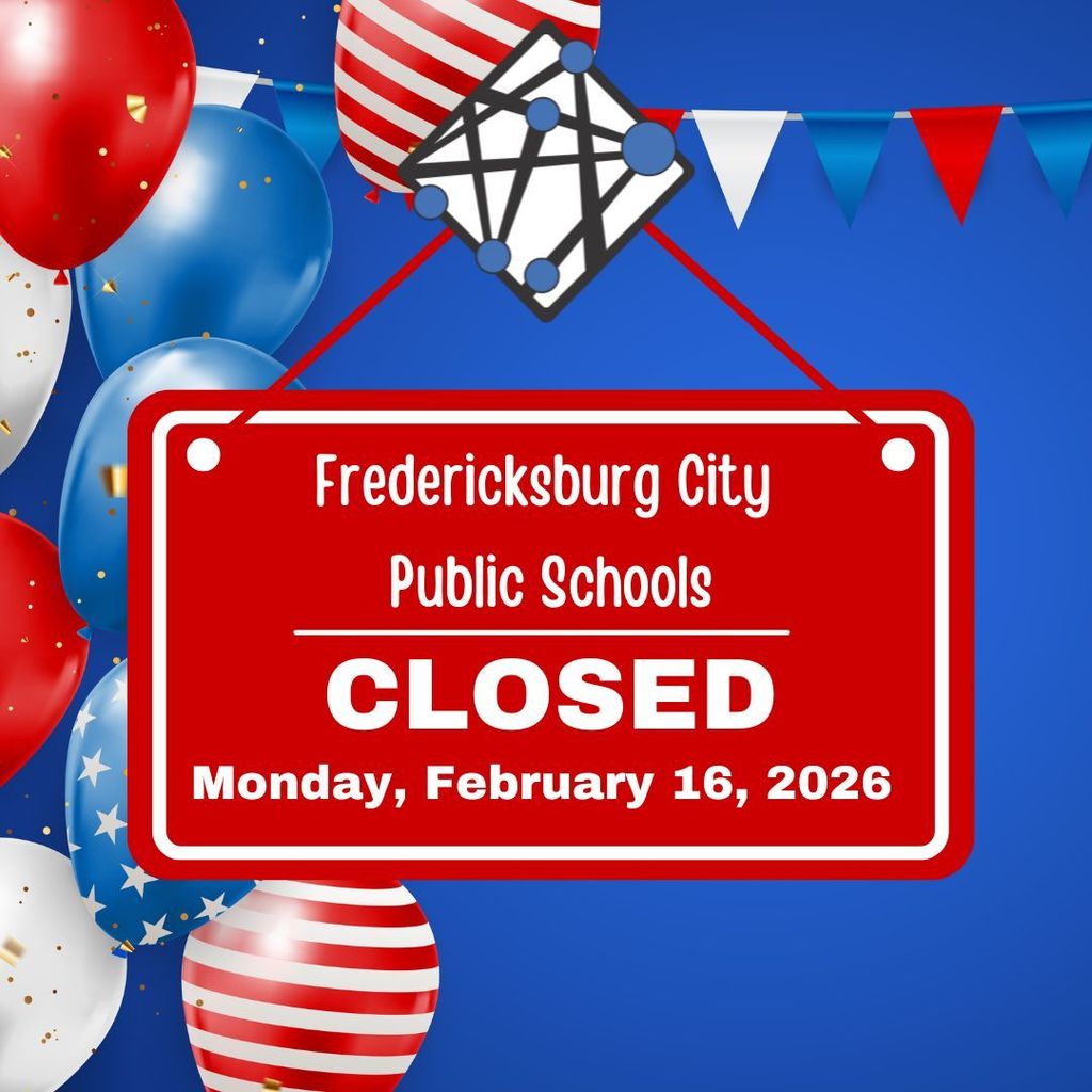 📆 Reminder: In observance of Presidents' Day, FCPS buildings will be closed on Monday, February 16, 2026.