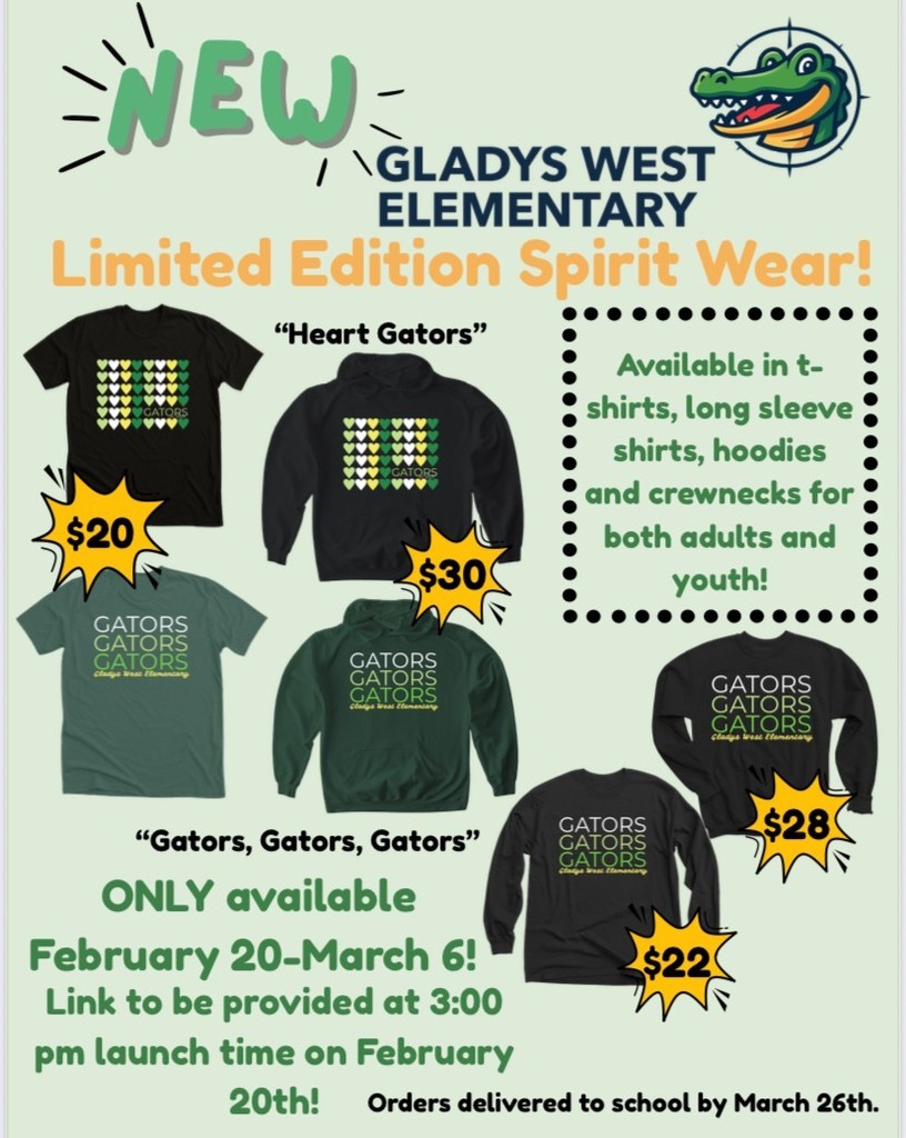 PTA Spirit Wear for GWES Flyer