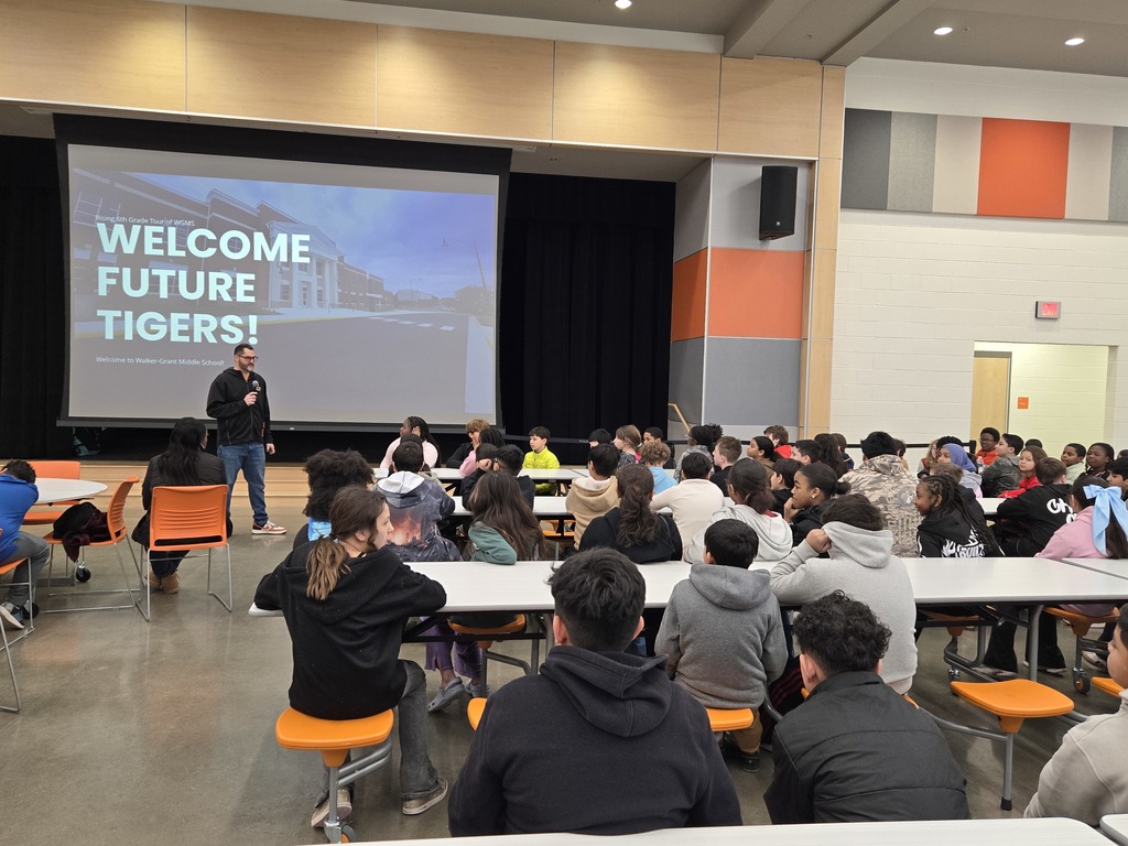 All 5th graders visited the Walker Grant Middle School last week for their transition tour! Thanks to collaboration with counselors, teachers, and administrators, the Connection Resources Center provided translated tour guides to ensure all students felt included, confident, and excited for this next step!