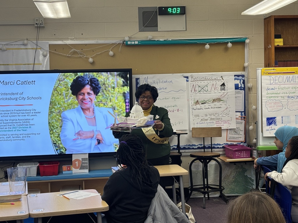 Catlett with a pop-up book 