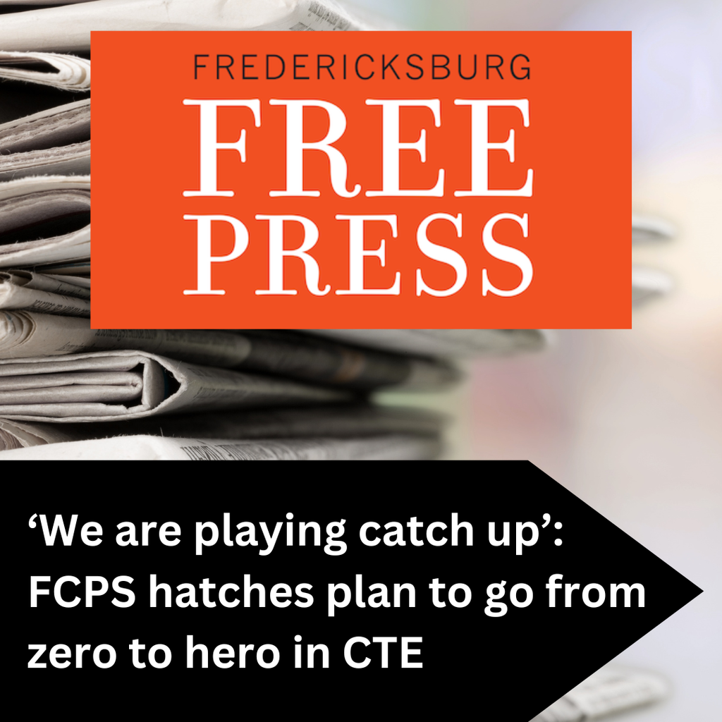 📰‘We are playing catch up’: FCPS hatches plan to go from zero to hero in CTE📰  🔗https://bit.ly/4uv128M