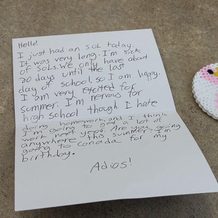 #SpanishPenPals