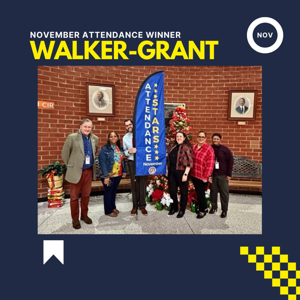 November Attendance Winner, Walker-Grant (NOV)