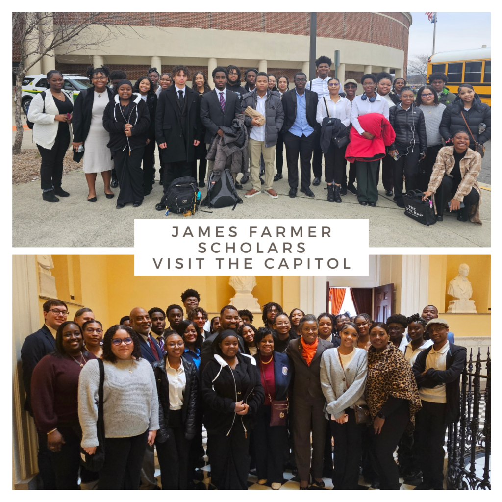Future leaders in action! 🌟 Our James Farmer Scholars stepped into the halls of history at the Capitol on January 31st, soaking up lessons in leadership and democracy. ✨ Their passion and curiosity are paving the way to a brighter tomorrow. They had the opportunity to speak with the Lieutenant Governor and tour the mansion as well. The scholars were recognized on the floor by Delegate Josh Cole, who is a teacher at the James Farmer Scholars Saturday Sessions. 🏛️ #ScholarsAtTheCapitol #FutureLeaders #JamesFarmerScholars #CivicEngagement