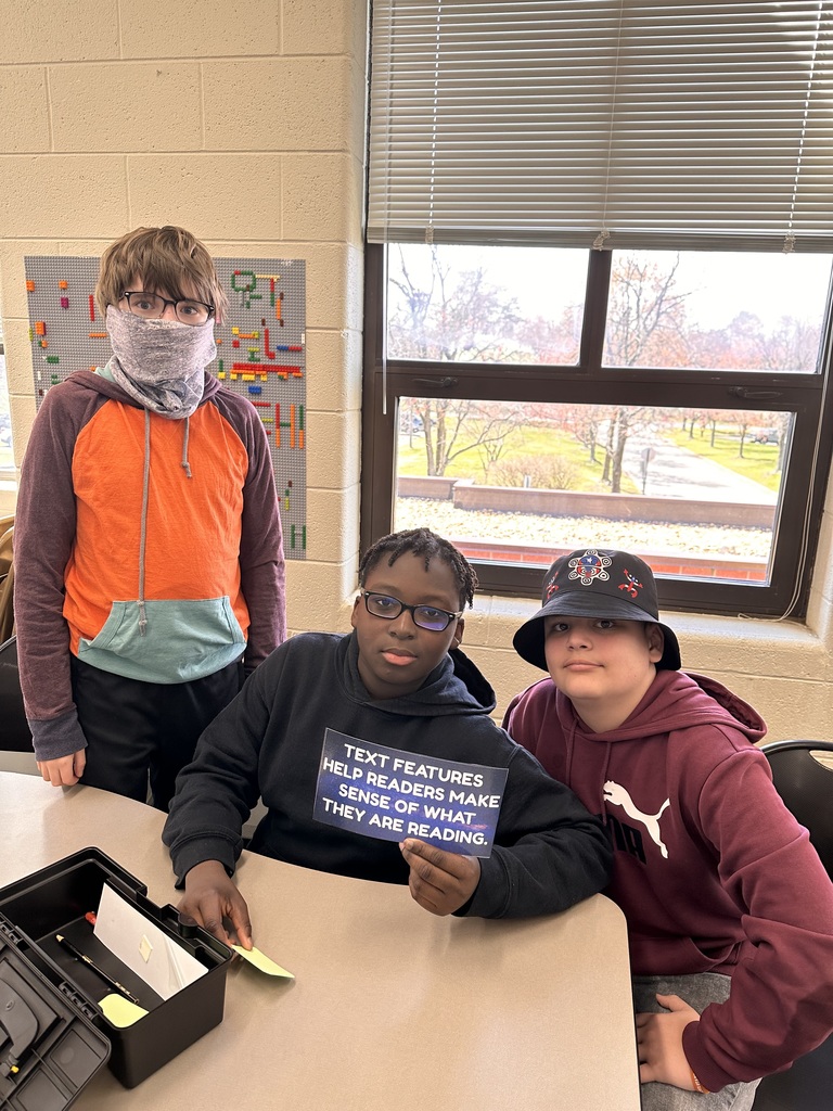 Ms. Rahn's 6th grade English students learn about text features through a fun "escape room" experiential game.