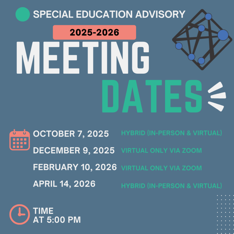 Meeting Dates graphic