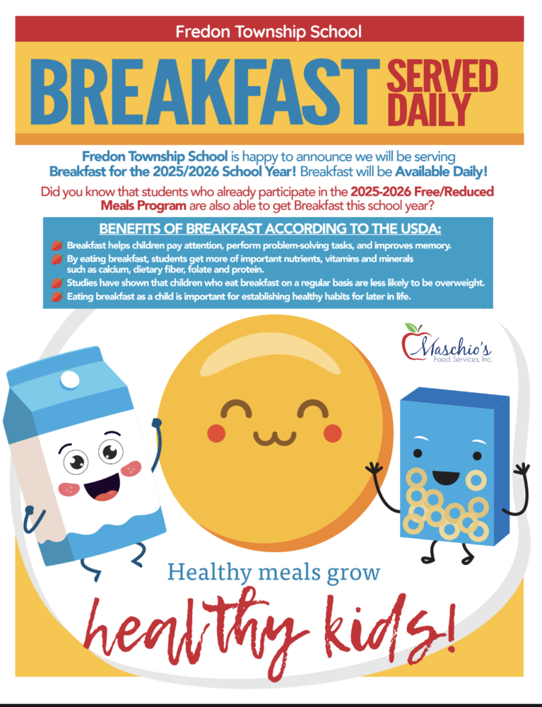 Breakfast at Fredon School