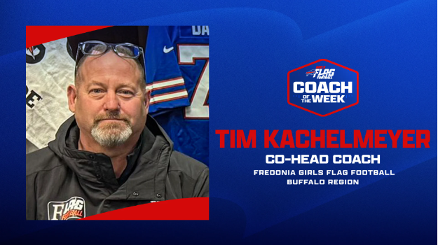 Tim Kachelmeyer, Coach of the Week, Girls Flag Football