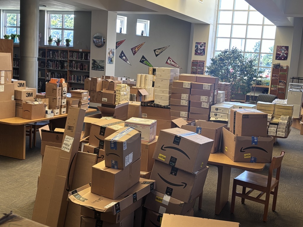Just a small peek at shipping & receiving.