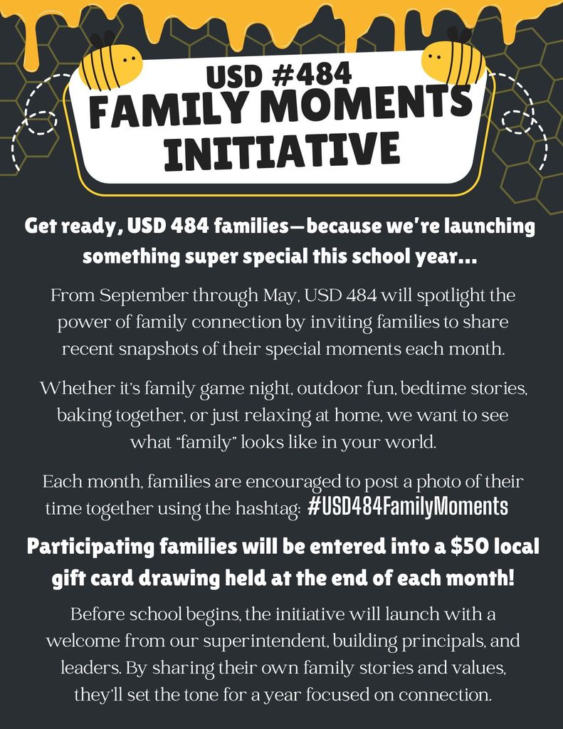 USD #484 Family Moments Initiative