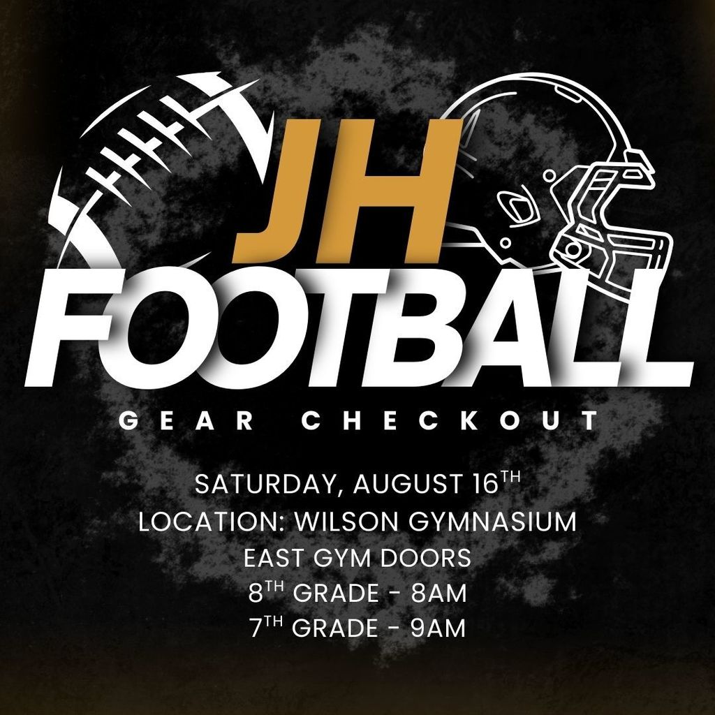 JH Football Gear Checkout - 2025